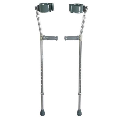 Picture of #Bariatric Forearm Crutch - steel, adult, pair