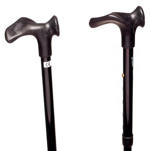 Picture of WALKING STICK FOLDING ANATOMIC WITH STRAP RH 31-35''