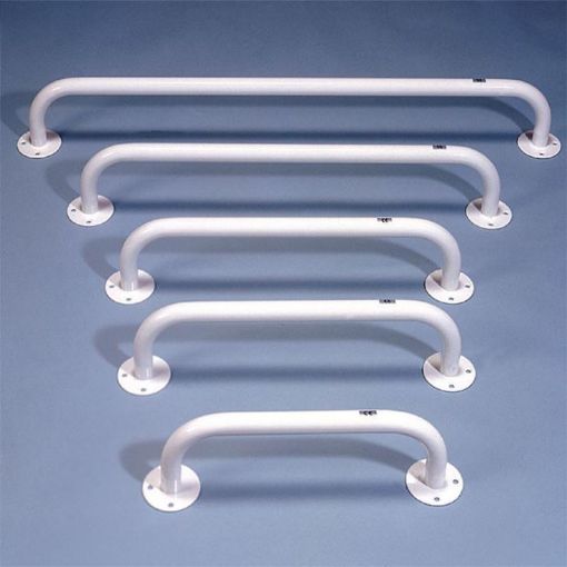 Picture of NON PEEL GRAB RAIL 24 INCH FLANGED WHITE