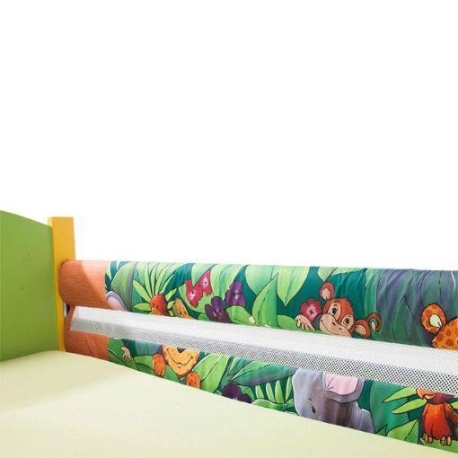 Picture of BRADSHAW JUNIOR BED SIDE RAIL PAD JUNGLE PRINT