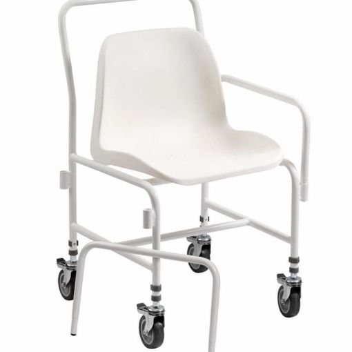 Picture of Tilton mobile adjt ht shower chair: 2 brake, detachable arms