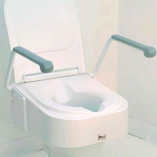 Picture of Raised Toilet Seat With Arms
