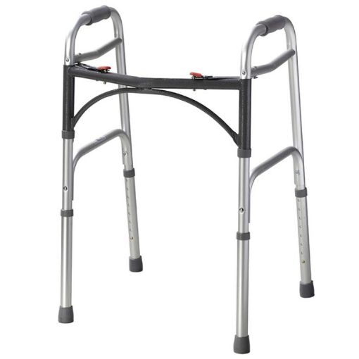 Picture of Deluxe 2-Button Walking Frame With Wheels