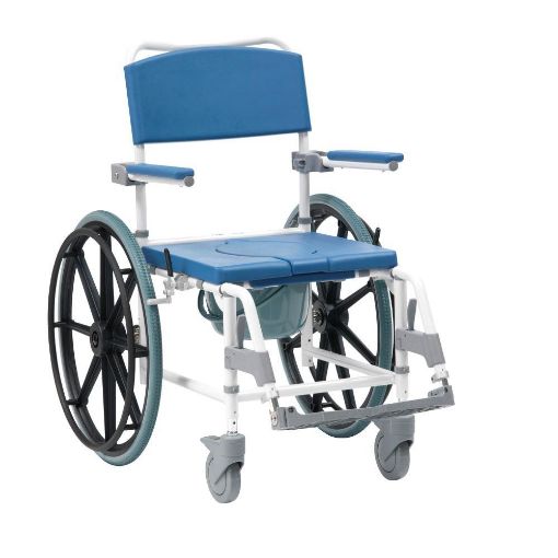 Picture of Aluminium Shower Chair - Attendant Propelled