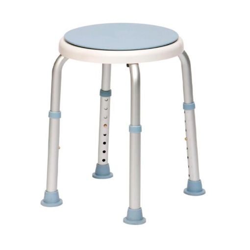 Picture of ROUND SWIVEL SHOWER STOOL RETAIL PACKED