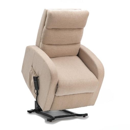 Picture of Rosebery Single Fabric Riser Recliner (Oatmeal)