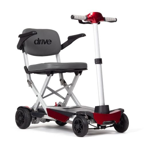 Solid puncture proof tyres on the Manual Fold Plus for reliable pavement use