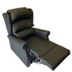 Picture of Joyce Riser Recliner - Black Faux Leather