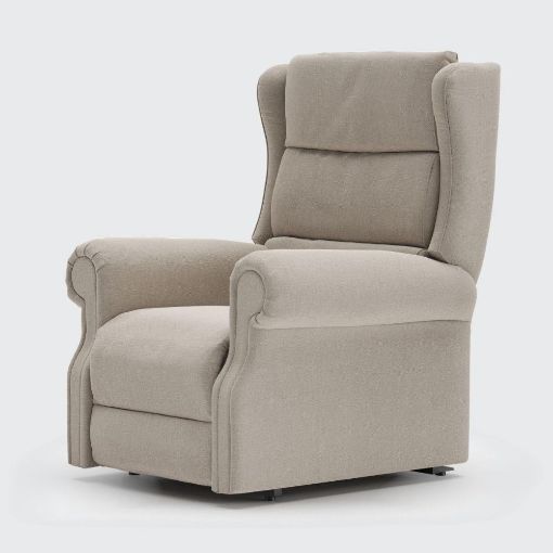 Picture of Swinton Riser Recliner Chair - Single Motor - Grande - Linen