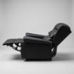 Picture of Joyce Riser Recliner - Black Faux Leather