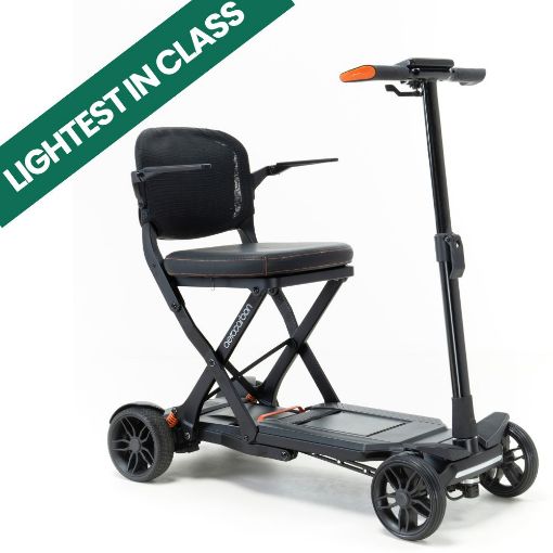 Aerocarbon scooter lightest in class